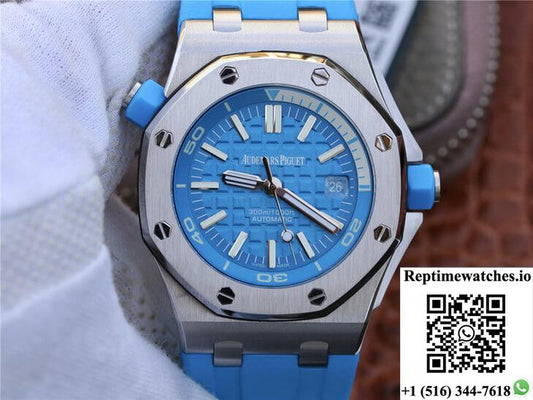Audemars Piguet Royal Oak Offshore Diver 15710St.Oo.A032Ca.01 Jf Factory Blue Dial-Rep Time Watches