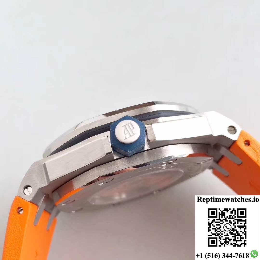 Audemars Piguet Royal Oak Offshore Diver 15710St.Oo.A070Ca.01 Jf Factory V3 Orange Dial-Rep Time Watches