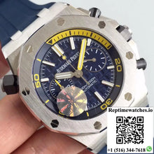 Audemars Piguet Royal Oak Offshore Diver Chronograph 26703ST.OO.A027CA.01 JF Factory Blue Dial - Watches