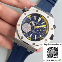Audemars Piguet Royal Oak Offshore Diver Chronograph 26703ST.OO.A027CA.01 JF Factory Blue Dial - Watches