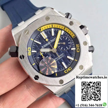 Audemars Piguet Royal Oak Offshore Diver Chronograph 26703ST.OO.A027CA.01 JF Factory Blue Dial - Watches