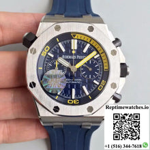 Audemars Piguet Royal Oak Offshore Diver Chronograph 26703ST.OO.A027CA.01 JF Factory Blue Dial - Watches