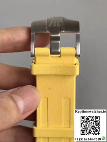 Audemars Piguet Royal Oak Offshore Diver Chronograph 26703ST.OO.A051CA.01 JF Factory Yellow Dial - Watches