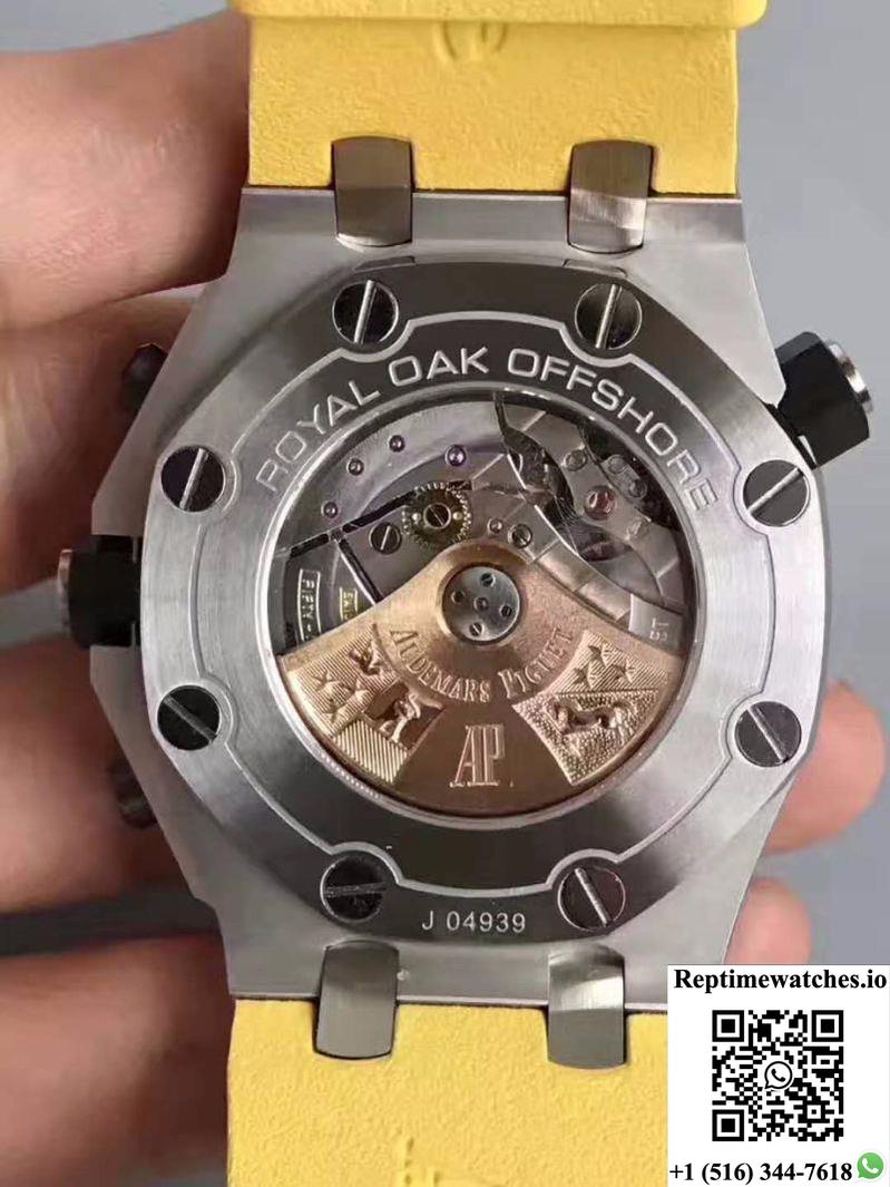Audemars Piguet Royal Oak Offshore Diver Chronograph 26703St.Oo.A051Ca.01 Jf Factory Yellow Dial-Rep Time Watches