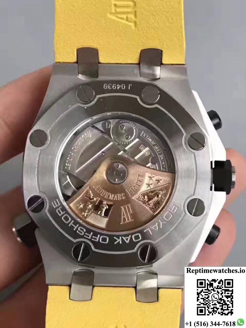 Audemars Piguet Royal Oak Offshore Diver Chronograph 26703St.Oo.A051Ca.01 Jf Factory Yellow Dial-Rep Time Watches