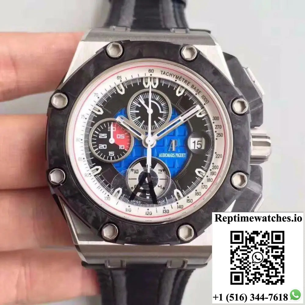 Audemars Piguet Royal Oak Offshore Grand Prix 26290PO.OO.A001VE.01 JF Factory V3 Blue Dial - Watches