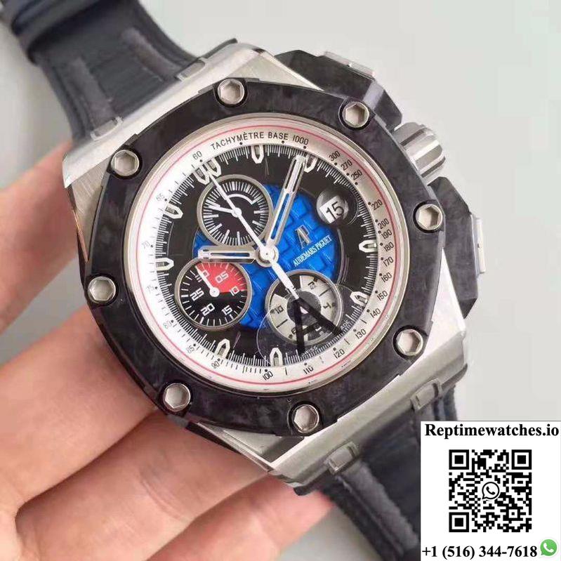 Audemars Piguet Royal Oak Offshore Grand Prix 26290Po.Oo.A001Ve.01 Jf Factory V3 Blue Dial-Rep Time Watches
