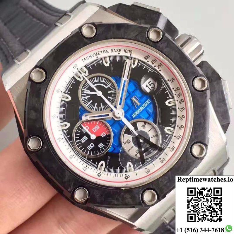 Audemars Piguet Royal Oak Offshore Grand Prix 26290Po.Oo.A001Ve.01 Jf Factory V3 Blue Dial-Rep Time Watches