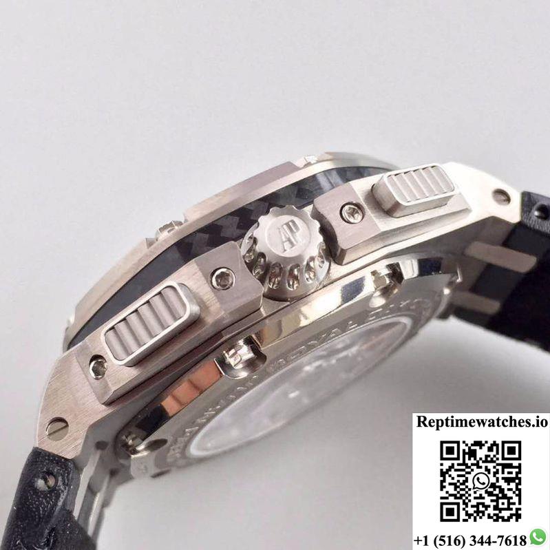 Audemars Piguet Royal Oak Offshore Juan Pablo Montoya 2603010.Oo.D001In.01 Jf Factory V2 White Dial-Rep Time Watches