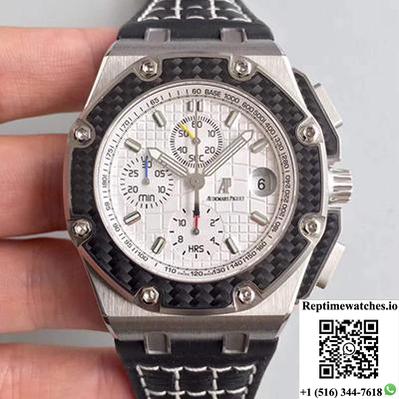 Audemars Piguet Royal Oak Offshore Juan Pablo Montoya 2603010.Oo.D001In.01 Jf Factory V2 White Dial-Rep Time Watches