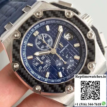 Audemars Piguet Royal Oak Offshore Juan Pablo Montoya 26030PO.OO.D001IN.01 JF Factory V2 Blue Dial - Watches