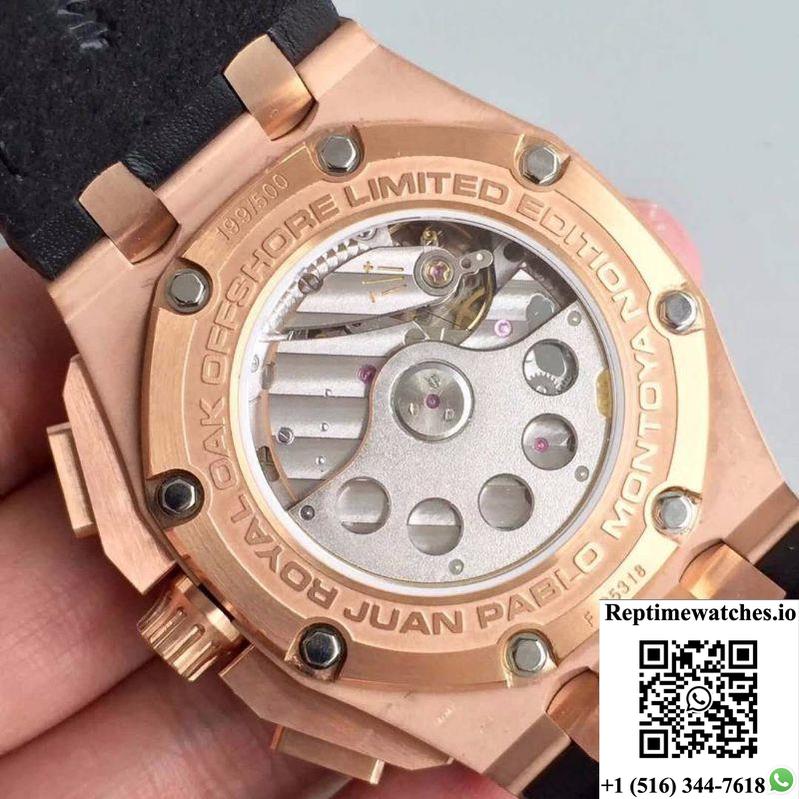 Audemars Piguet Royal Oak Offshore Juan Pablo Montoya 26030Ro.00.D001In.01 Jf Factory V2 Black Dial-Rep Time Watches