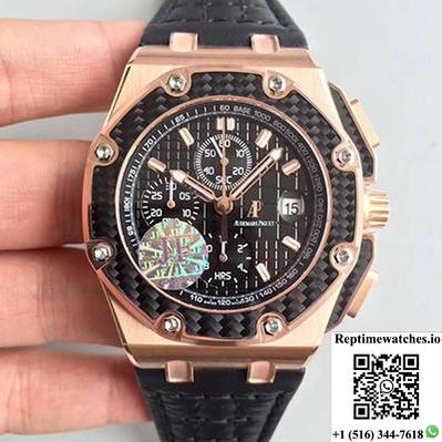 Audemars Piguet Royal Oak Offshore Juan Pablo Montoya 26030Ro.00.D001In.01 Jf Factory V2 Black Dial-Rep Time Watches