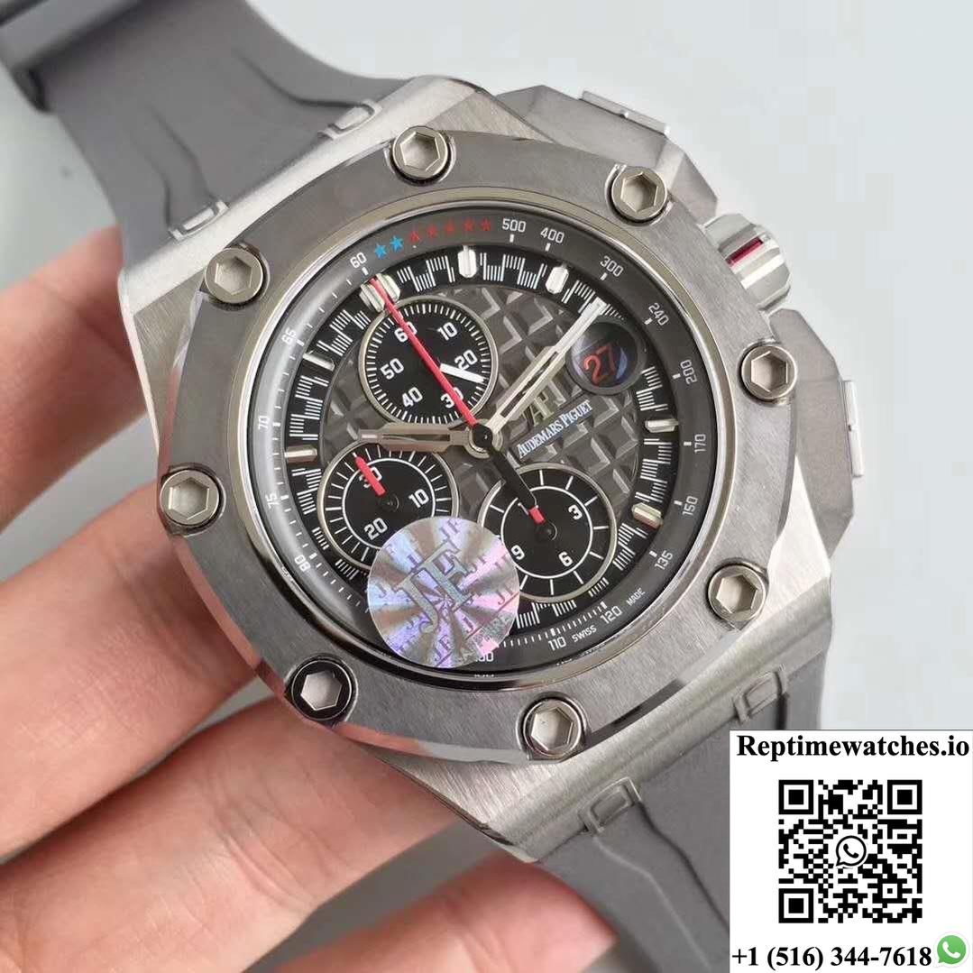 Audemars Piguet Royal Oak Offshore Michael Schumacher 26568Im.Oo.A004Ca.01 Jf Factory Anthracite Dial-Rep Time Watches