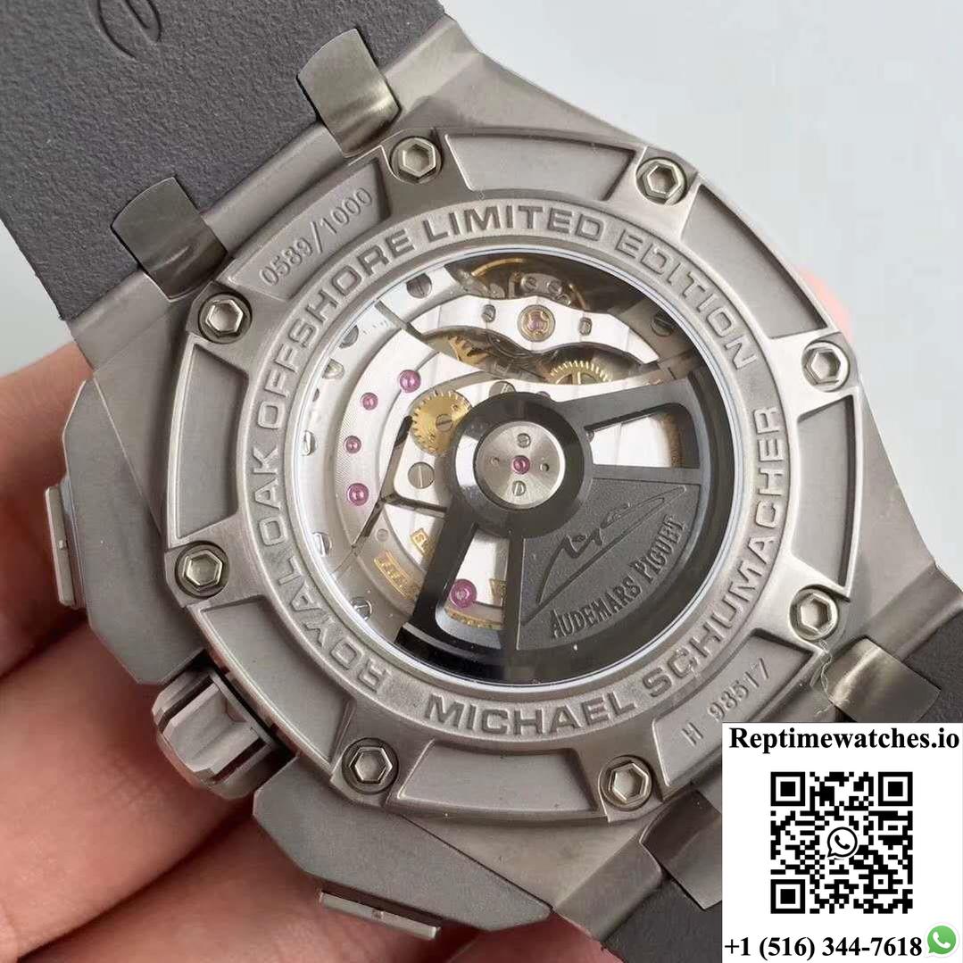 Audemars Piguet Royal Oak Offshore Michael Schumacher 26568Im.Oo.A004Ca.01 Jf Factory Anthracite Dial-Rep Time Watches