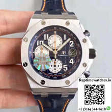 Audemars Piguet Royal Oak Offshore Navy 26470ST.OO.A027CA.01 JF Factory V2 Blue Dial - Watches