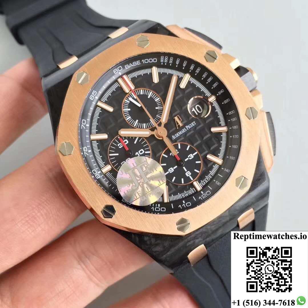Audemars Piguet Royal Oak Offshore Qe2 Cup 2016 26406Fr.Oo.A002Ca.01 Jf Factory V5 Black Dial-Rep Time Watches