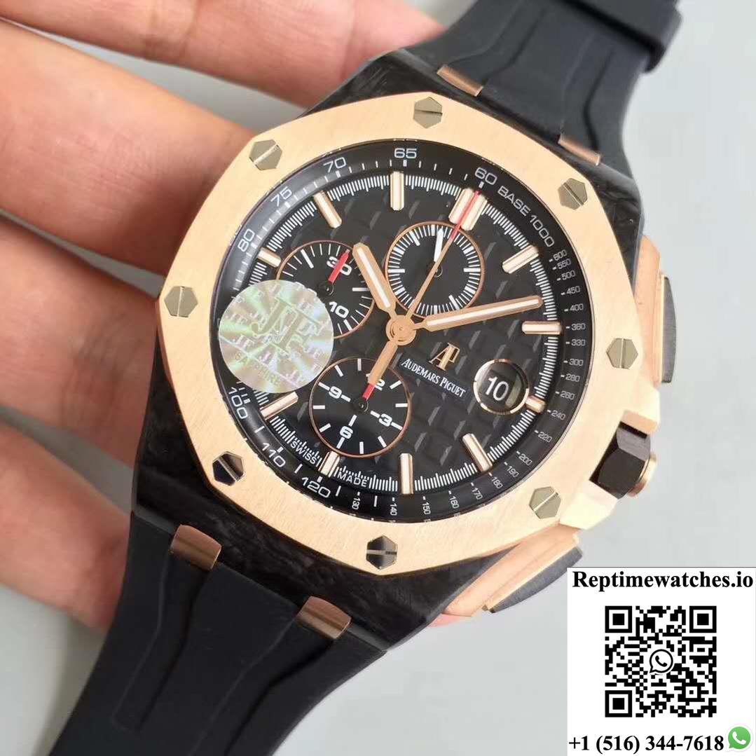 Audemars Piguet Royal Oak Offshore Qe2 Cup 2016 26406Fr.Oo.A002Ca.01 Jf Factory V5 Black Dial-Rep Time Watches