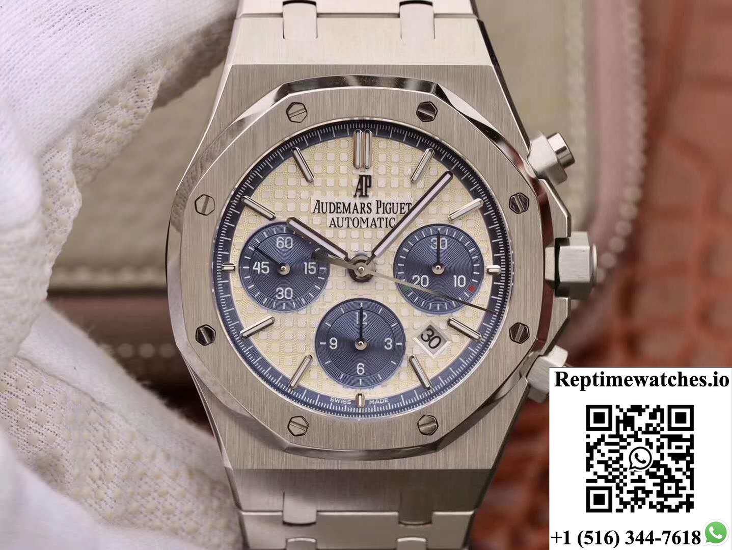 Audemars Piguet Royal Oak Om Factory Ivory Dial-Rep Time Watches
