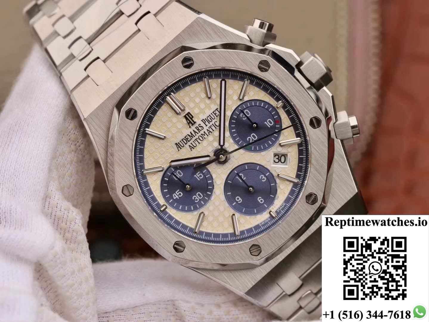 Audemars Piguet Royal Oak Om Factory Ivory Dial-Rep Time Watches