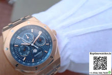 Audemars Piguet Royal Oak Perpetual Calendar 26574OR.OO.1220OR.02 JF Factory Blue Dial - Watches
