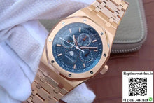 Audemars Piguet Royal Oak Perpetual Calendar 26574OR.OO.1220OR.02 JF Factory Blue Dial - Watches