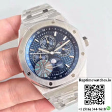 Audemars Piguet Royal Oak Perpetual Calendar 26574ST.OO.1220ST.02 JF Factory Blue Dial - Watches