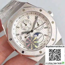 Audemars Piguet Royal Oak Perpetual Calendar 41MM 26574ST.OO.1220ST.01 JF Factory Silver Dial - Watches