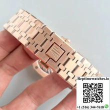Audemars Piguet Royal Oak Rose Gold Tourbillon Extra Thin 26522 R8 Factory White Dial - Watches