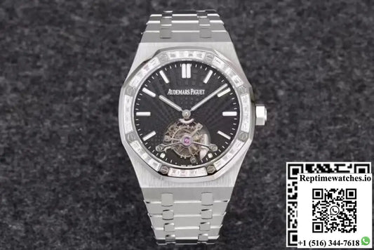 Audemars Piguet Royal Oak Tourbillon 26521BC.ZZ.1220BC.01 R8 Factory Diamond-set Bezel AI Factory