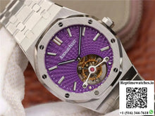Audemars Piguet Royal Oak Tourbillon 26522ST.OO.1220ST.01 R8 Factory Purple Dial - Watches