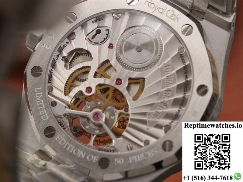 Audemars Piguet Royal Oak Tourbillon 26522St.Oo.1220St.01 R8 Factory Purple Dial-Rep Time Watches