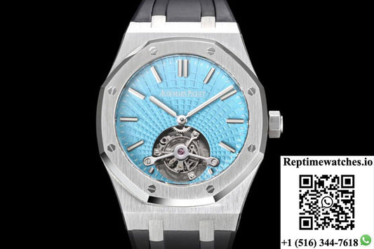 Audemars Piguet Royal Oak Tourbillon 26530Pt.Oo.1220Pt.01 R8 Factory Rubber Strap-Rep Time Watches