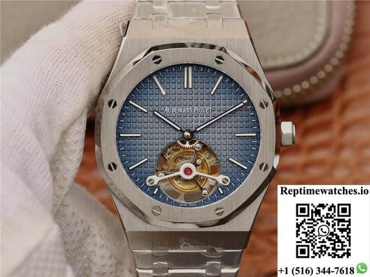 Audemars Piguet Royal Oak Tourbillon Extra Thin 26510Ip.Oo.1220Ip.01 R8 Factory Blue Gradient Dial-Rep Time Watches