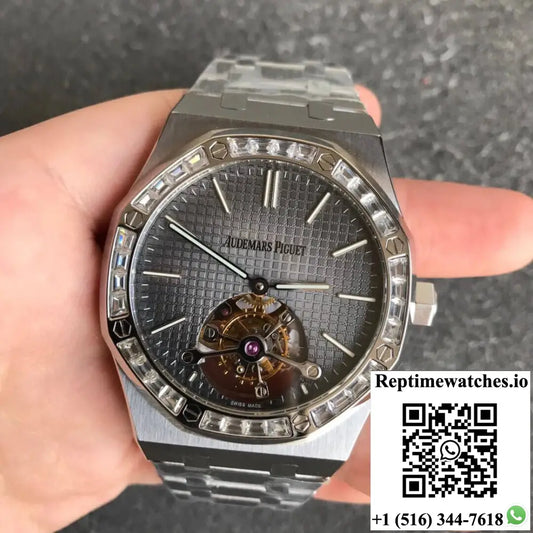 Audemars Piguet Royal Oak Tourbillon Extra Thin 26516PT.ZZ.1220PT.01 R8 Factory Grey Dial Product Photo 1