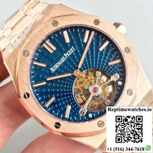 Audemars Piguet Royal Oak Tourbillon Extra Thin 26522 R8 Factory Blue Dial - Watches