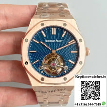 Audemars Piguet Royal Oak Tourbillon Extra Thin 26522 R8 Factory Blue Dial - Watches