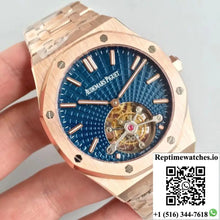 Audemars Piguet Royal Oak Tourbillon Extra Thin 26522 R8 Factory Blue Dial - Watches
