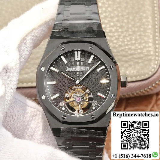 Audemars Piguet Royal Oak Tourbillon Extra Thin 26522CE.OO.1225CE.01 R8 Factory Black Dial Product Photo 1