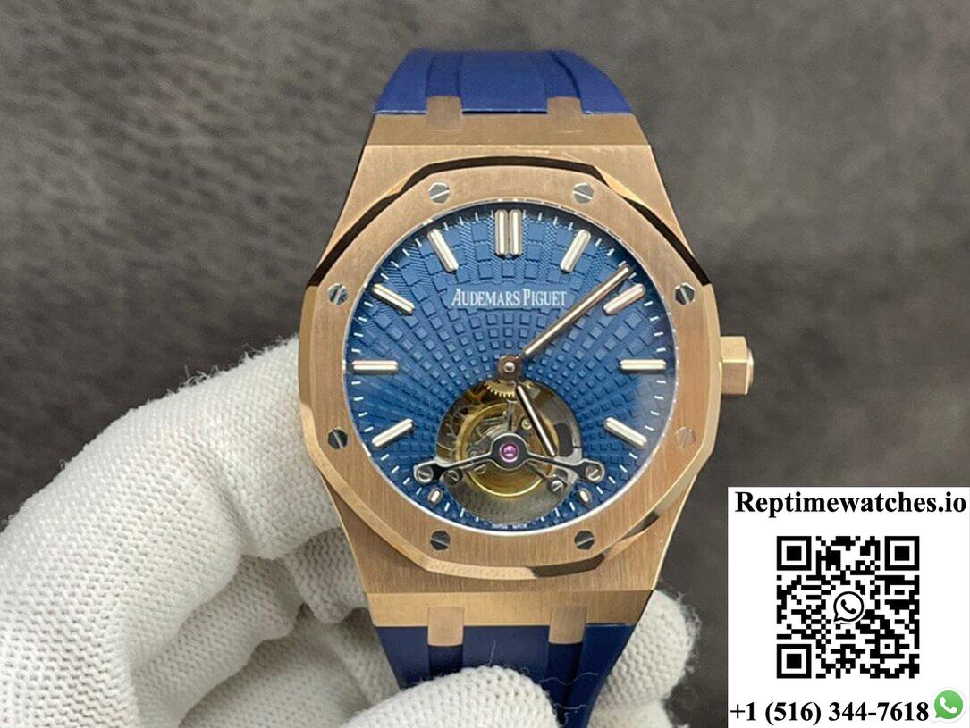 Audemars Piguet Royal Oak Tourbillon R8 Factory Rubber Strap-Rep Time Watches