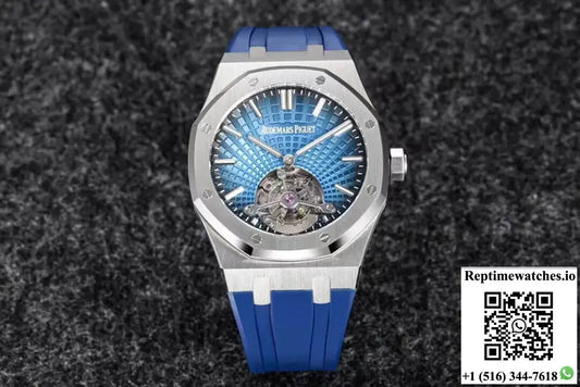 Audemars Piguet Royal Oak Tourbillon R8 Factory V3 Blue Strap AI Factory