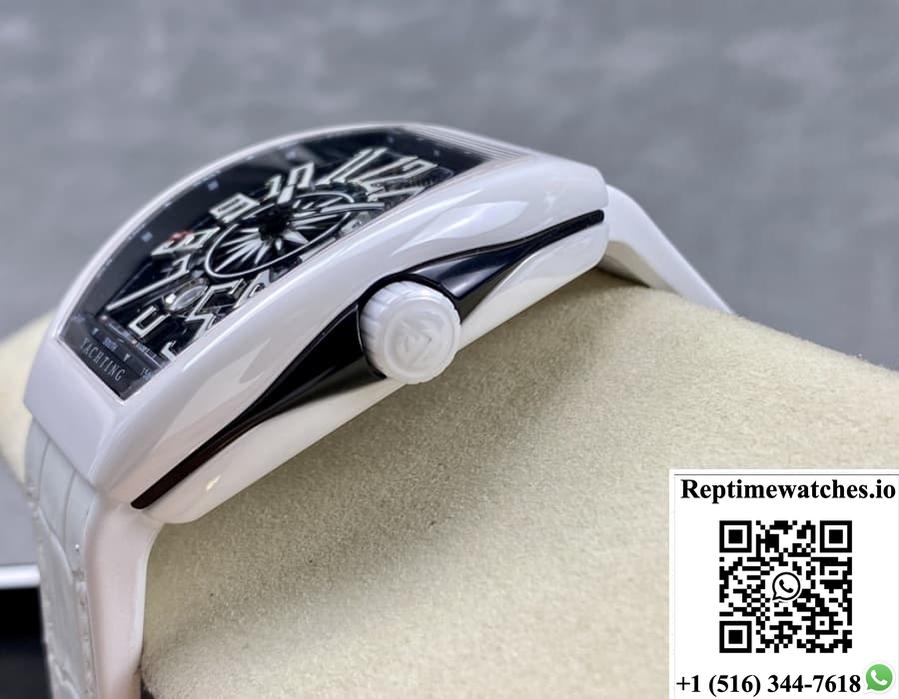 Franck Muller MEN’S Collection V46 SC OG ABF Factory Stainless Steel Crown