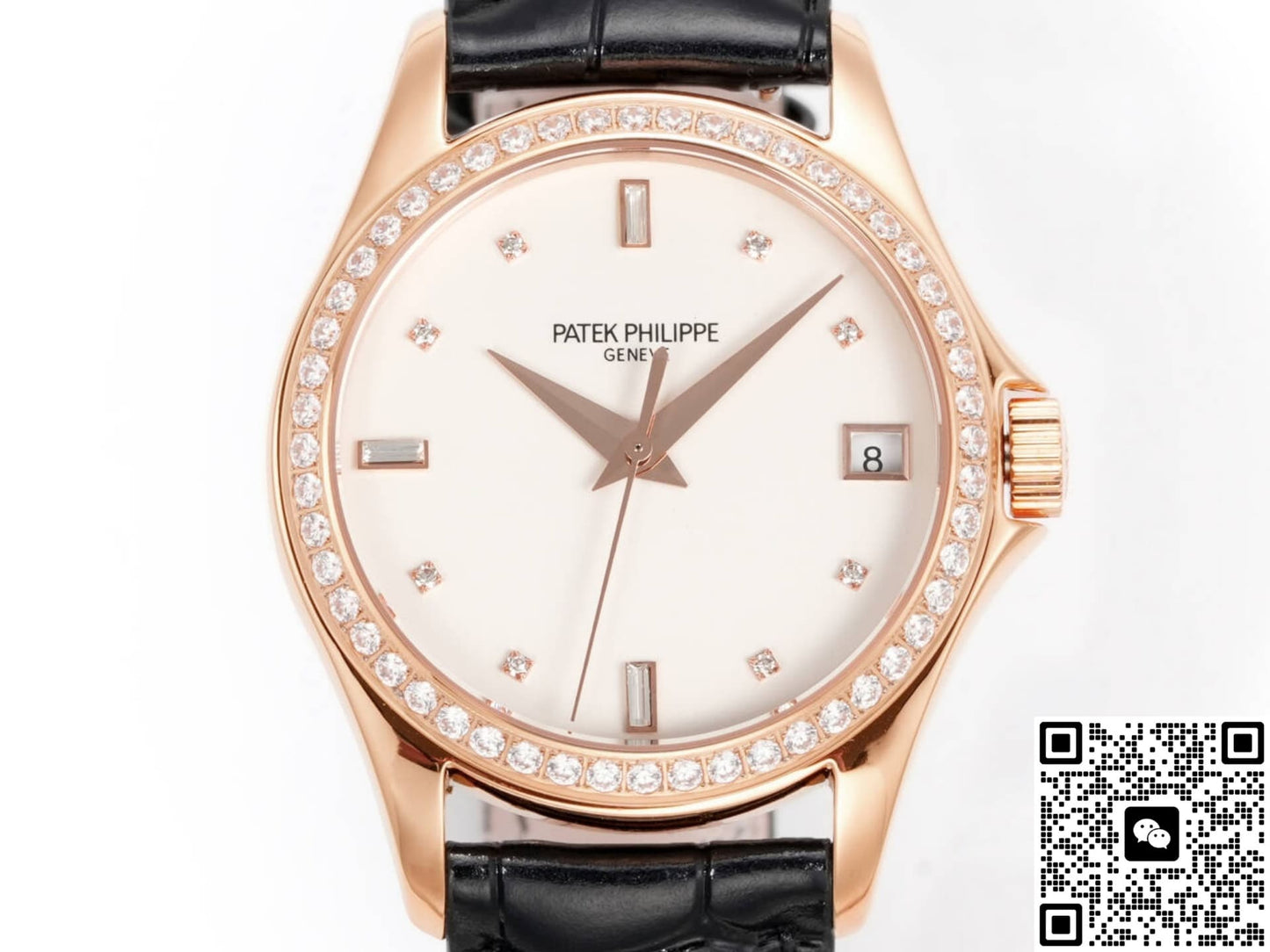 Patek Philippe Calatrava 5108R GR Factory Diamond-Set Bezel