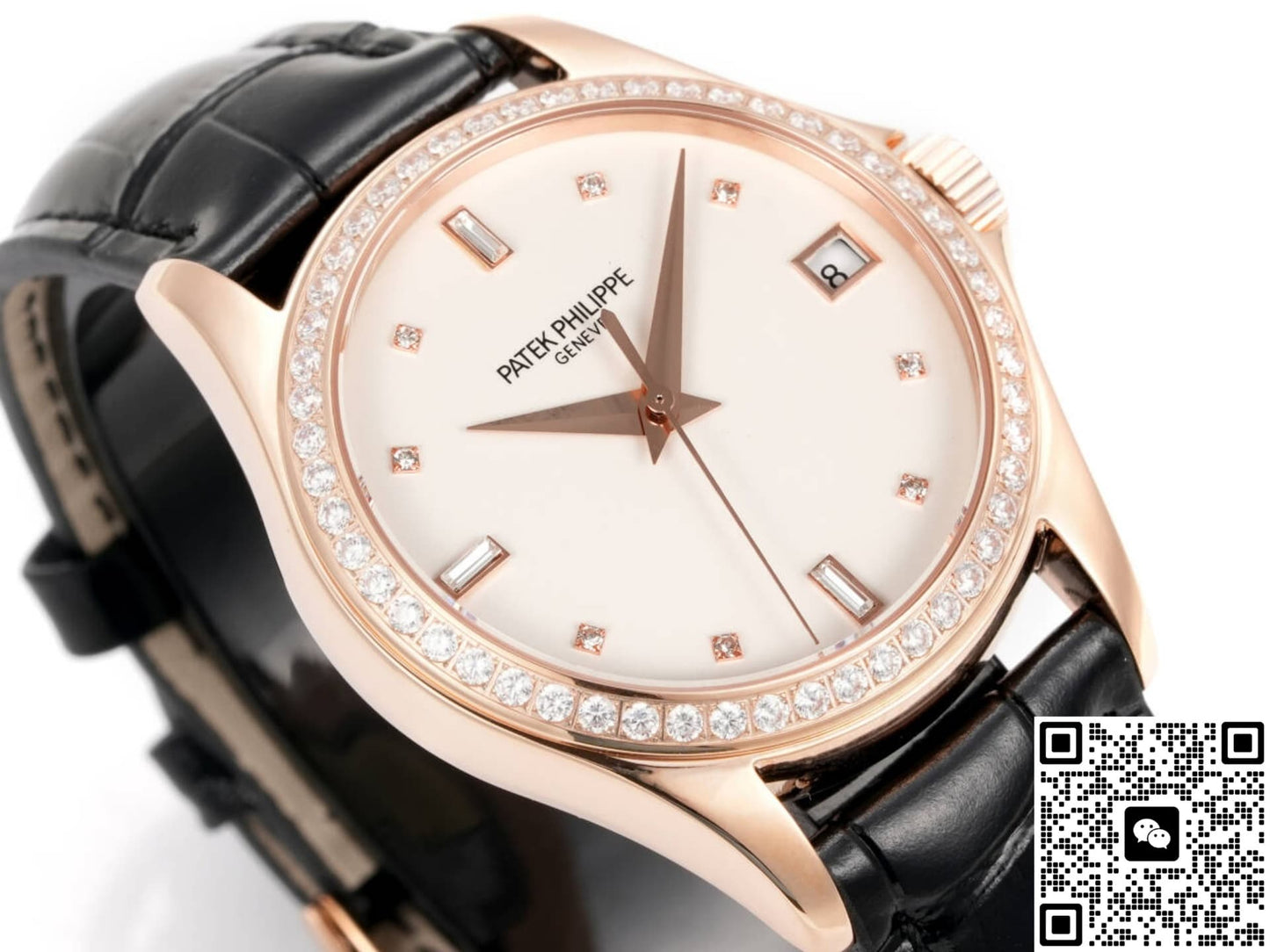 Patek Philippe Calatrava 5108R GR Factory Diamond-Set Bezel