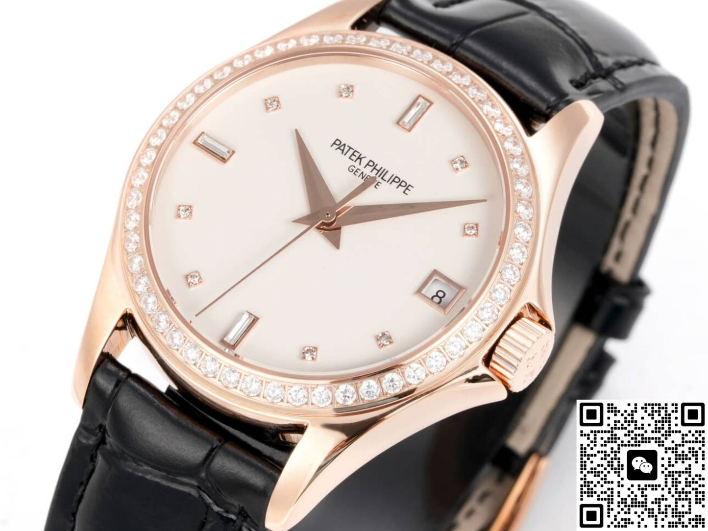 Patek Philippe Calatrava 5108R GR Factory Diamond-Set Bezel