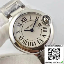 Ballon Bleu De Cartier 28MM W69010Z4 V6 Factory White Dial - Watches