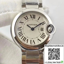 Ballon Bleu De Cartier 28MM W69010Z4 V6 Factory White Dial - Watches