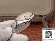 Ballon Bleu De Cartier 33mm V6 Factory White Dial - Watches