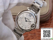 Ballon Bleu De Cartier 33mm V6 Factory White Dial - Watches