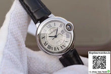 Ballon Bleu De Cartier 33mm W6920086 V6 Factory White Dial - Watches